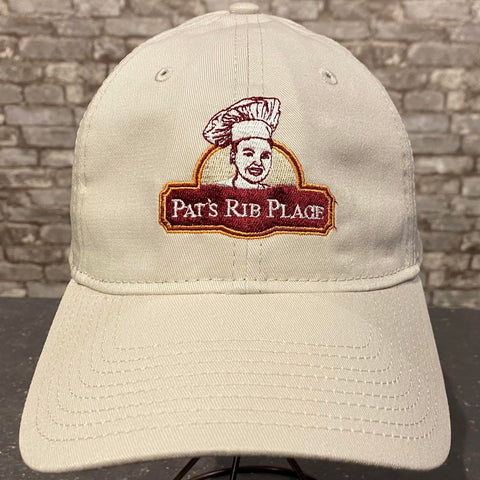 Pat's Beige Baseball Cap Hat